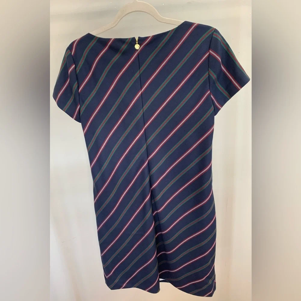 Brooks Brothers Red Fleece Striped Dress - Picture 7 of 9